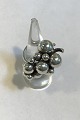 Georg Jensen Sterling Sølv Ring Moonlight Grapes, Stor