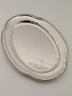 Silver oval serving dish sold