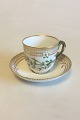 Royal Copenhagen Flora Danica Kaffekop og Underkop No 20/3597