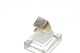 Elegant Herrering with brilliant 14 carat white gold and gold