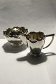 P Hertz Silver Sugar Bowl ad Creamer