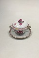 Herend Hungary Apponyi Purple Bouillon Cup No 744