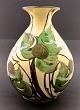 H A Kähler gulv vase 50 cm. signeret monogram HAK