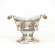 Wolfgang Petersen, Hadersleben, 1825-51: Kandisschale aus Silber. H: 15,5cm. L: 
21,5cm