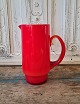 Holmegaard Palette orange / red jug 20 cm.