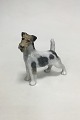 Royal Copenhagen Figur af Ruhåret Foxterrier No. 2967