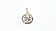 Elegant Twin pendant 8 carat gold