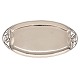 Georg Jensen Blossom sterling silver bread tray. #2D. L: 34cm. W: 17cm