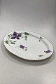 Royal Copenhagen Musselmalet Art Nouveau Blomster Stort Servingsfad