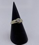 14k guldring m. kvarts, str. 54,5