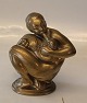Leda & the Swan Kai Nielsen Bronze N0 26 16 x 14 cm
