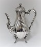 German silver coffee pot (830). Height 27.5 cm. Excellent quality.