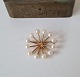 Vintage Akoya perle broche i 14 kt guld af Henning Oddershede