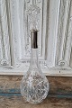 Crystal carafe with silver mounting