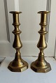 Pair of brass candlesticks 19th century