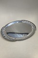 Georg Jensen Large Silver Tray No 3 from 1918