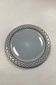 Bing and Grondahl/Kronjyden Grey Cordial Large Dinner Plate No 624