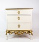 Chest of drawers, White and gold painting, 1930s.
Great condition
