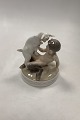 Royal Copenhagen Figur Faun med Gedekid No 498