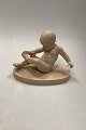 Ipsens Enke Figurine Terracotta of the Sock Boy No 101
