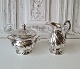 German sugar cream set in silver, rococo inspired design - M.H.Wilkens & Söhne 
Bremen - Hemelingen