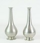 Pair of flower vases, Just Andersen, Tin, no. 1457
Great condition
