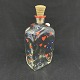 Enamel painted canteen bottle from Holmegaard, red heart