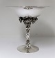 Georg Jensen. Sterling (925). Grape bowl. Model 263B. Height 19 cm. Diameter 
18,3 cm. Produced 1977 (C10)