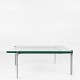 Poul Kjærholm / E. Kold Christensen
PK 61 - Coffee table with glass top and steel frame.
1 pc. in stock
Good, used condition
