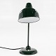 Christian Dell / Kaiser Leuchten GmbH
Model 6556 - Table lamp in green lacquered metal.
4 pcs. på lager
Good, used condition
