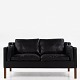 Børge Mogensen / Fredericia Furniture
BM 2212 - Nybetrukket 2 pers. sofa i sort 