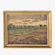 Axel Ulmer
Oil on canvas. Landscape with fields in a gold painted frame. Signed.
1 pc. in stock
Good, used condition
