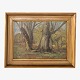 Carlo Hornung-Jensen
Oil on canvas. Spring in the Deer Park with gold painted frame. Signed.
1 pc. in stock
Good, used condition
