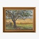 Carlo Hornung-Jensen
Painting - Apple tree by the cornfield in Humlebæk in a gold-painted wooden 
frame. Signed, with note on the back.
1 pc. in stock
Good, used condition
