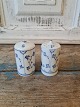 B&G Blue fluted Hotel porcelain salt & pepper set