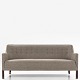 Illums Bolighus
Newly upholstered 3-seater sofa in gray Clay textile (colour 009) with mahogany 
legs.
1 pc. in stock
Reupholstered
