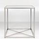 Poul Kjærholm / PP Møbler
Exhibition podium in aluminium and white lacquered wood. Designed in 1980.
1 pc. in stock
Used condition w. few damages
