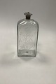 Antique Danish / Svedish Glass Bottle with monogram