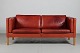 Peter and Børge Mogensen
Sofa model 2335
with indian red leather