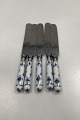 5 Royal Copenhagen Musselmalet Riflet Knive (defekte)