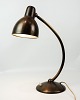 Skrivebordslampe - Retro - Bruneret Messing - 1950erne
Flot stand
