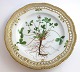 Royal Copenhagen. Flora danica Tallerken. Diameter 25 cm. (3553). ( 1 sortering 
). Potentilla fragariastrum L