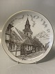 Plate with motif of Faaborg City, from B&G.