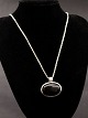 Sterling silver Vivanty pendant with onyx