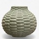 Axel Salto / Ipsens Enke.
Rare vase in terracotta with green glaze. Designed in 1951.  Stamped from 
manufacturer.
1 pc. in stock
