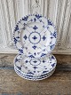 Royal Copenhagen Blue Fluted full lace plate No. 1085 - 23 cm. 1898-1923