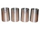 Just Andersen tin
Lille kuvertvase / snapseglas