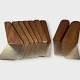 Bookends
Teak
9 pieces total DKK 450