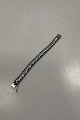 Sterling Sølv Armbånd med tæt ornamentik