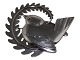 Georg Jensen silver
Brooch with bird on branch